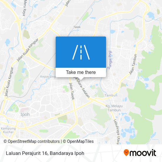 Laluan Perajurit 16 map