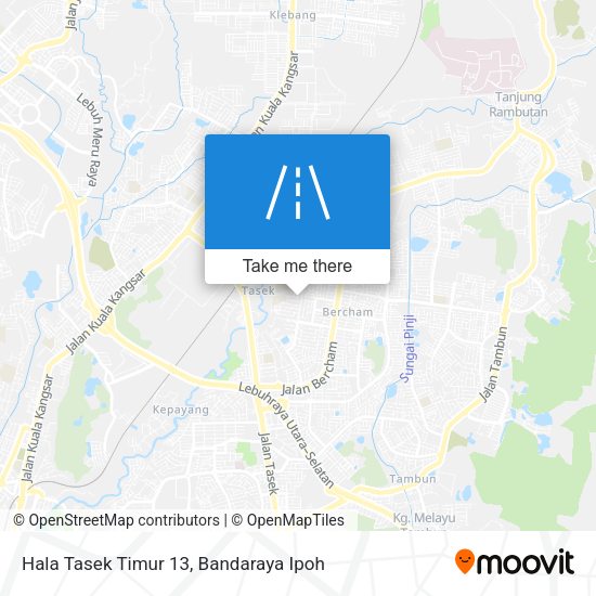 Peta Hala Tasek Timur 13