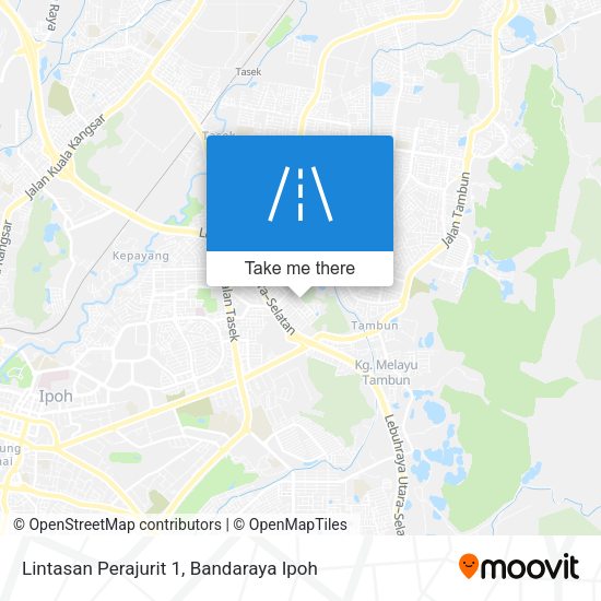 Lintasan Perajurit 1 map
