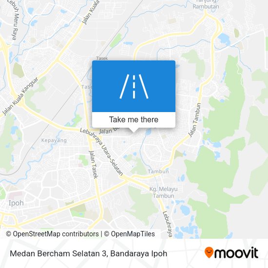 Peta Medan Bercham Selatan 3