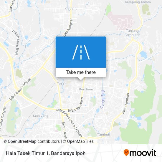 Hala Tasek Timur 1 map