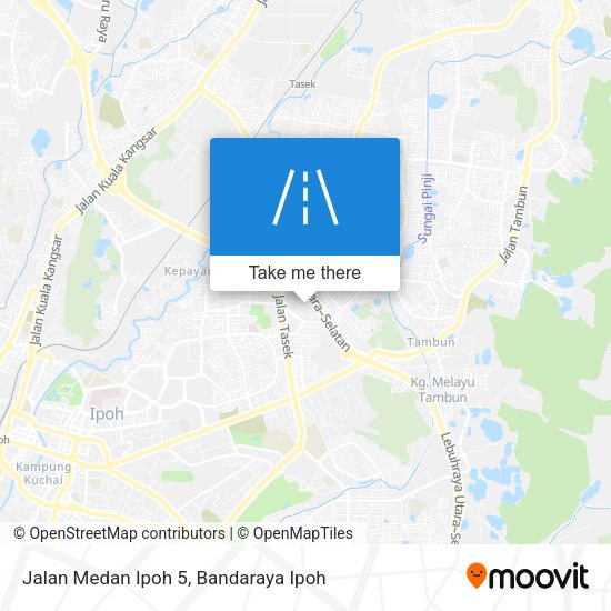 Peta Jalan Medan Ipoh 5