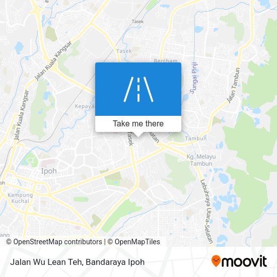 Peta Jalan Wu Lean Teh