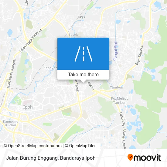Jalan Burung Enggang map