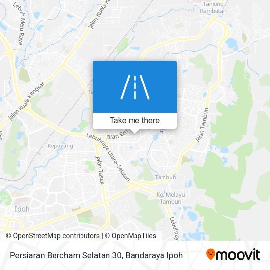 Persiaran Bercham Selatan 30 map