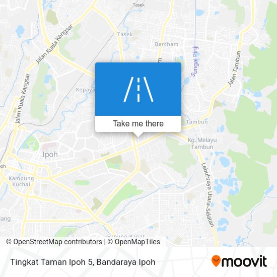 Tingkat Taman Ipoh 5 map