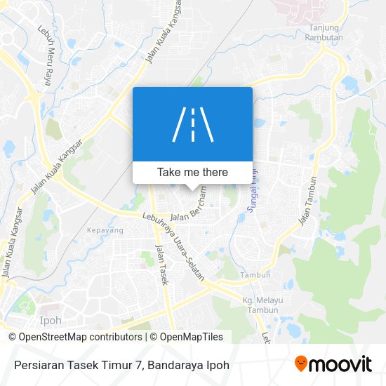 Peta Persiaran Tasek Timur 7