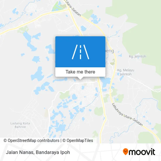Jalan Nanas map