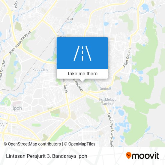 Lintasan Perajurit 3 map
