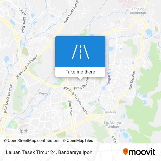 Peta Laluan Tasek Timur 24