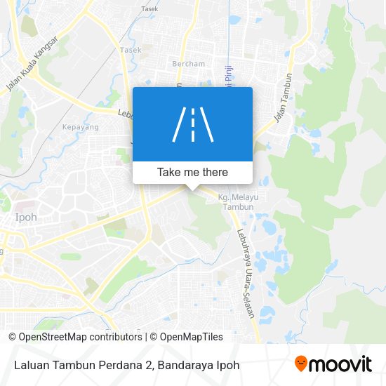 Laluan Tambun Perdana 2 map
