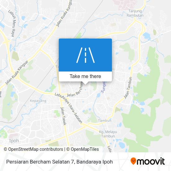 Peta Persiaran Bercham Selatan 7