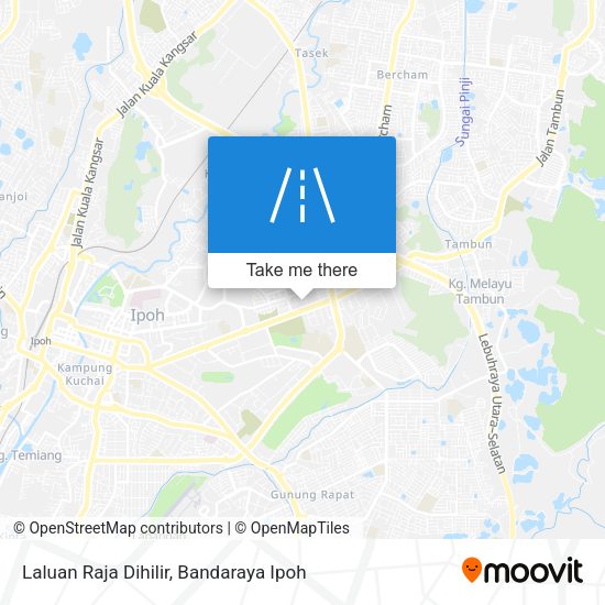 Laluan Raja Dihilir map