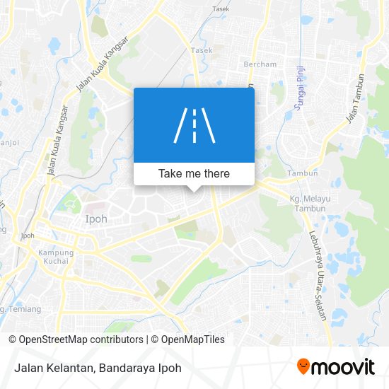Peta Jalan Kelantan