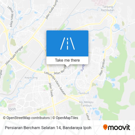 Persiaran Bercham Selatan 14 map