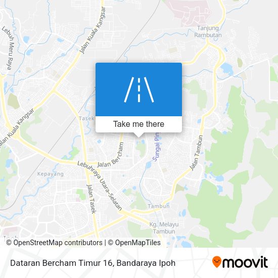 Peta Dataran Bercham Timur 16