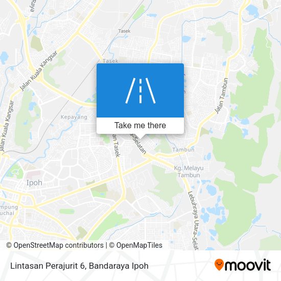Lintasan Perajurit 6 map