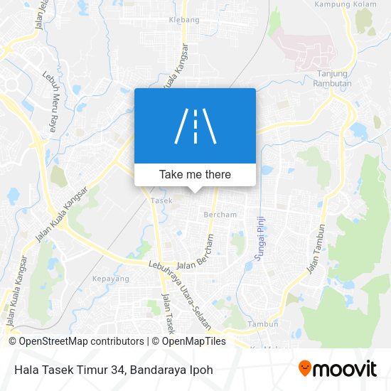 Hala Tasek Timur 34 map