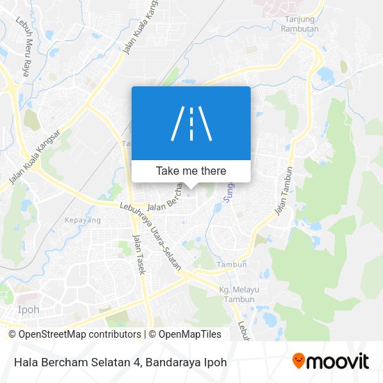 Hala Bercham Selatan 4 map