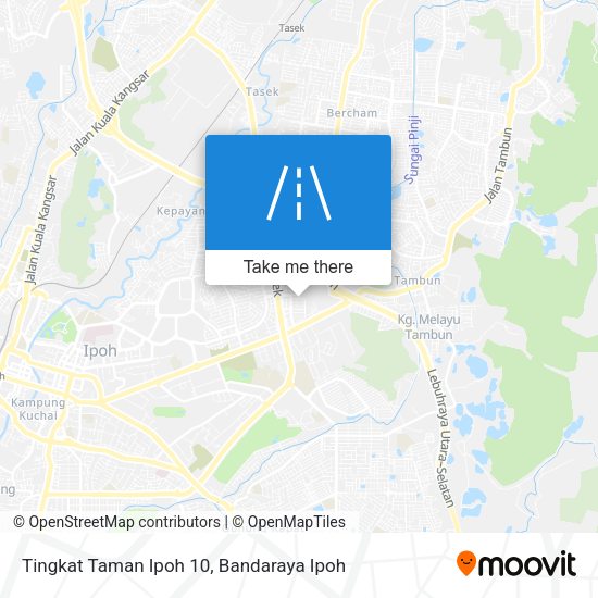 Tingkat Taman Ipoh 10 map