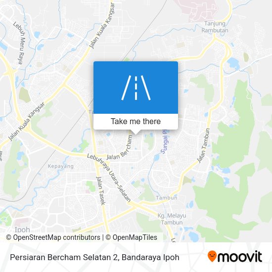 Peta Persiaran Bercham Selatan 2