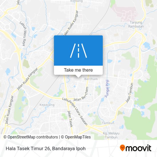 Hala Tasek Timur 26 map