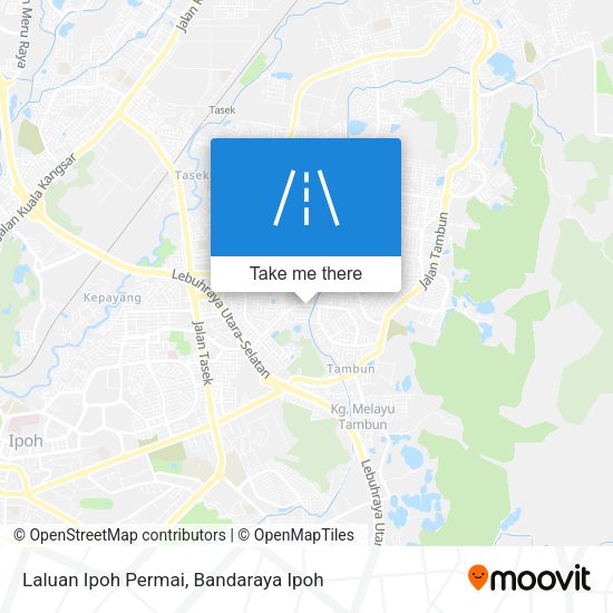 Peta Laluan Ipoh Permai