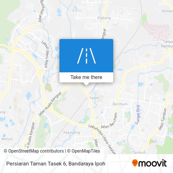 Peta Persiaran Taman Tasek 6