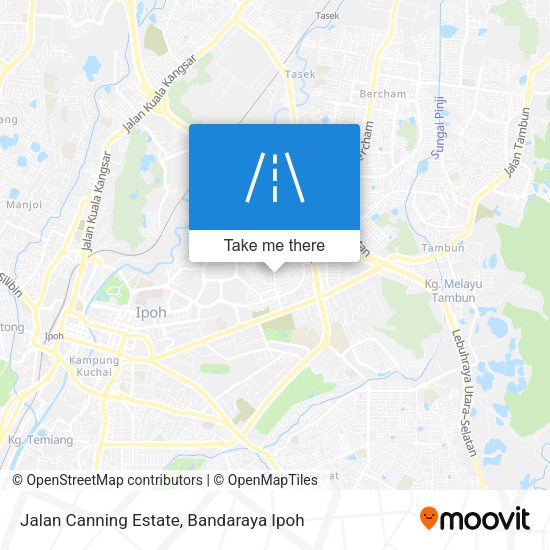 Jalan Canning Estate map
