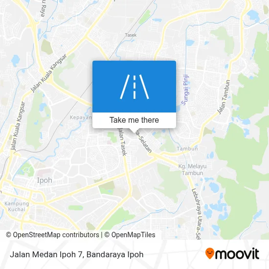 Jalan Medan Ipoh 7 map