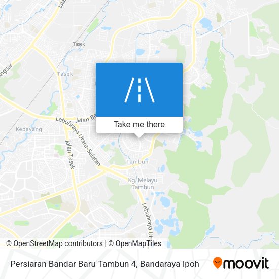 Persiaran Bandar Baru Tambun 4 map