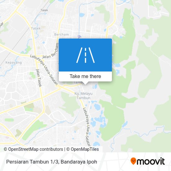 Peta Persiaran Tambun 1/3