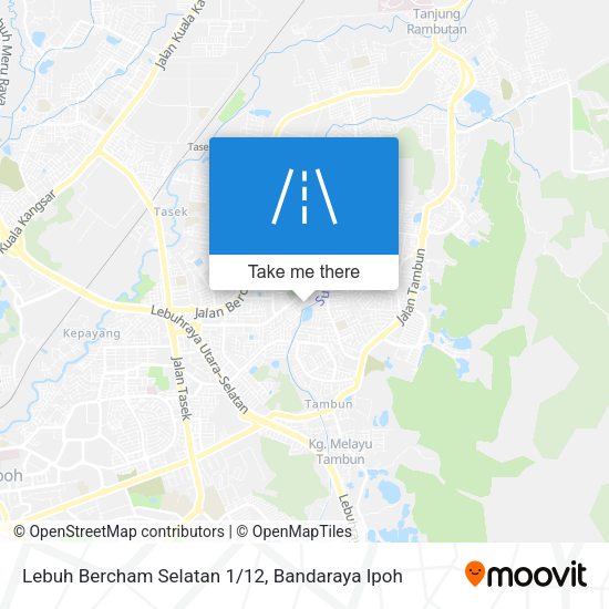 Lebuh Bercham Selatan 1/12 map