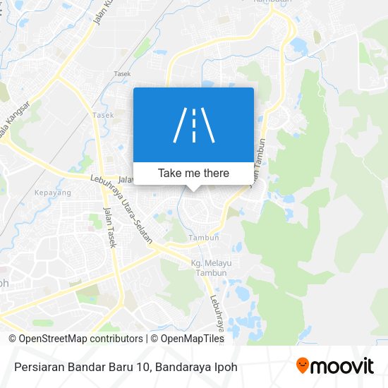 Persiaran Bandar Baru 10 map
