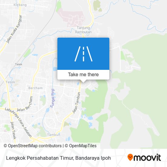 Peta Lengkok Persahabatan Timur