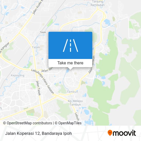 Peta Jalan Koperasi 12