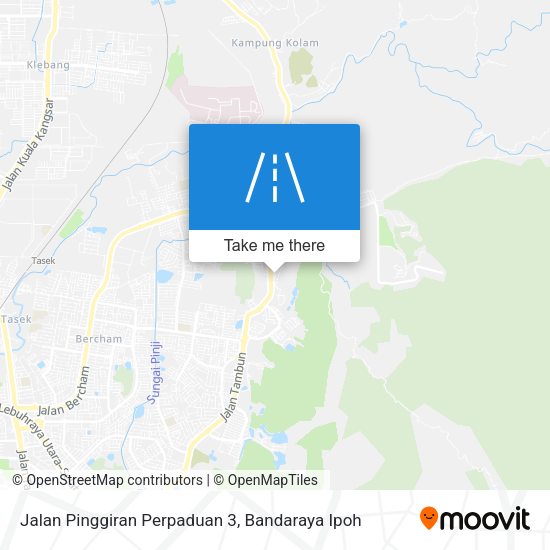 Peta Jalan Pinggiran Perpaduan 3