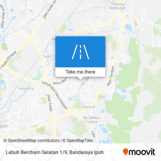Lebuh Bercham Selatan 1/9 map