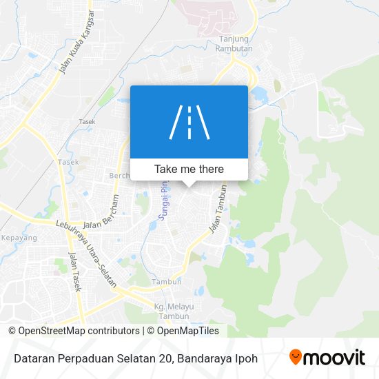 Dataran Perpaduan Selatan 20 map