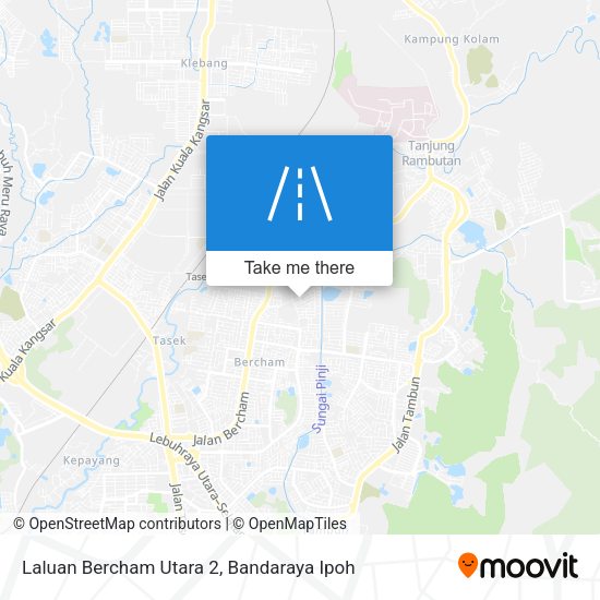 Laluan Bercham Utara 2 map