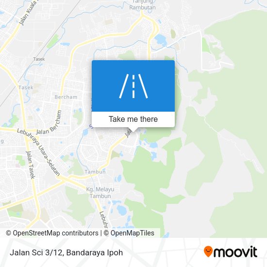 Jalan Sci 3/12 map