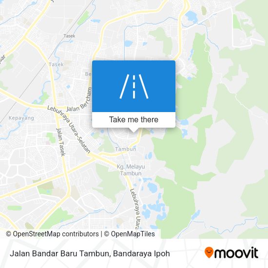 Jalan Bandar Baru Tambun map