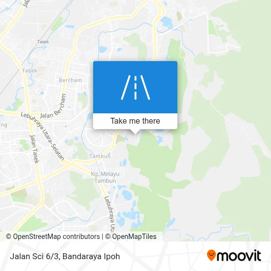 Jalan Sci 6/3 map