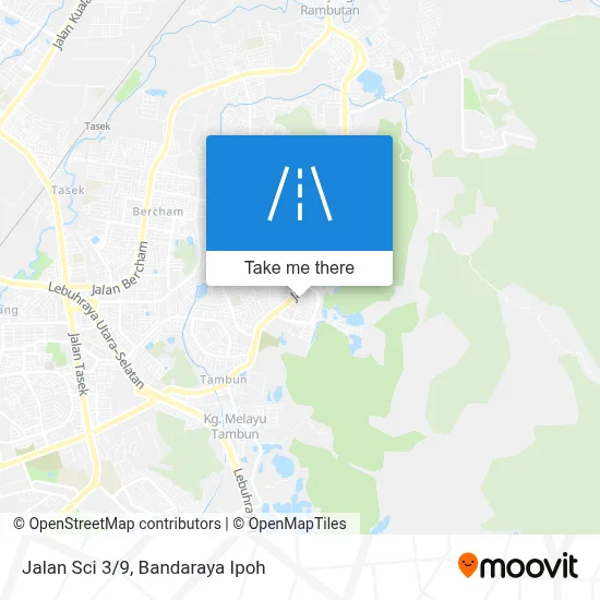 Jalan Sci 3/9 map