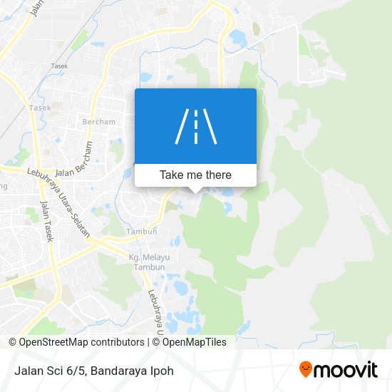 Peta Jalan Sci 6/5