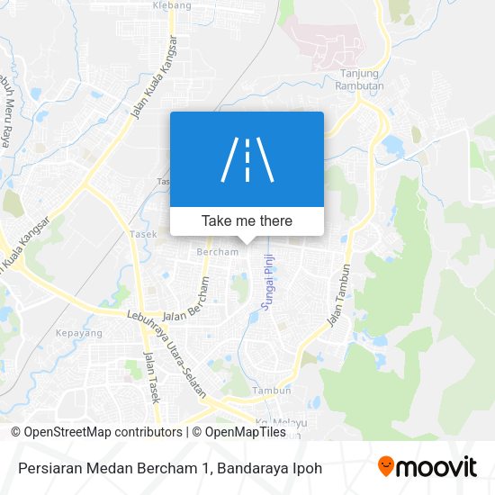 Persiaran Medan Bercham 1 map