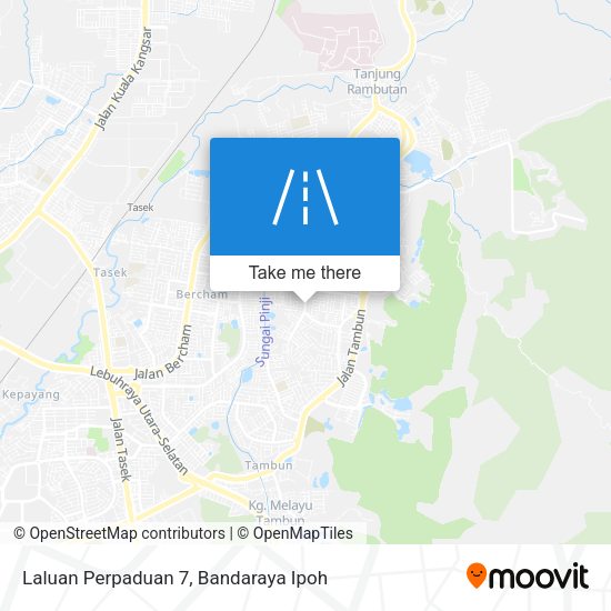 Laluan Perpaduan 7 map