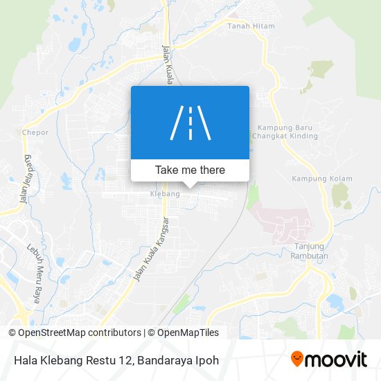 Hala Klebang Restu 12 map