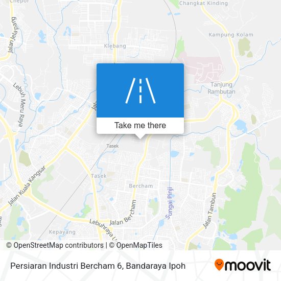 Persiaran Industri Bercham 6 map