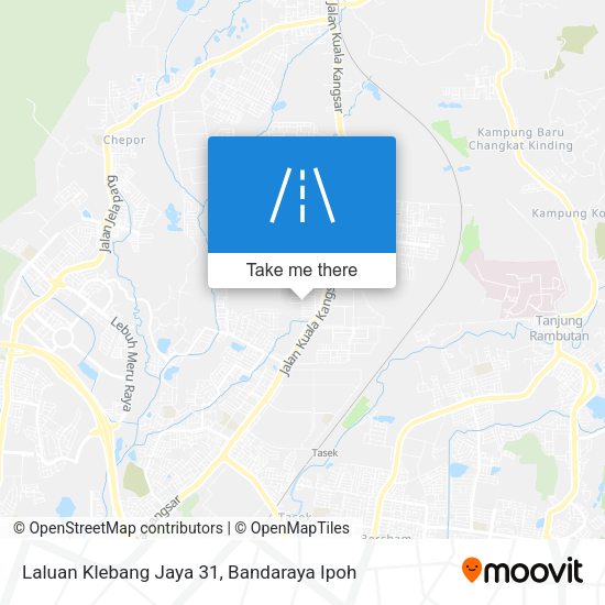 Peta Laluan Klebang Jaya 31